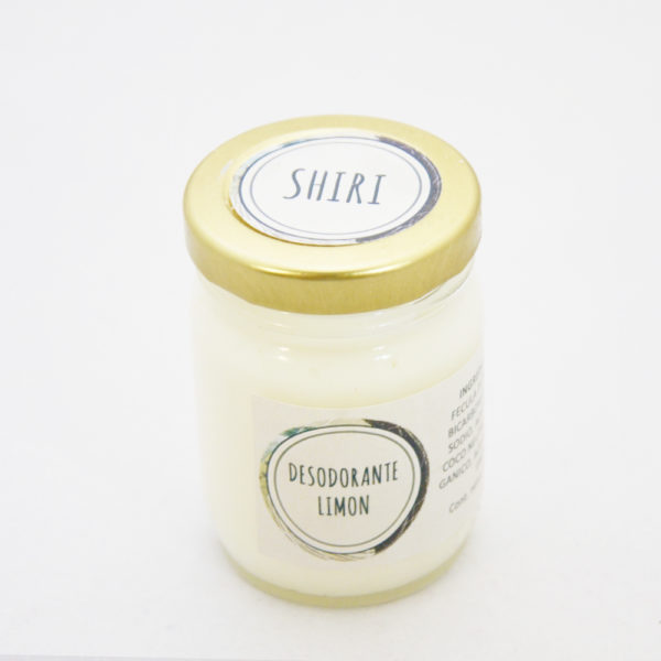 desodorante natural limon shiri